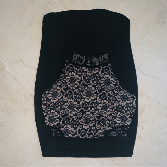 Free Black Lace cut-out dress in medium FREE - Picture 3 of 6